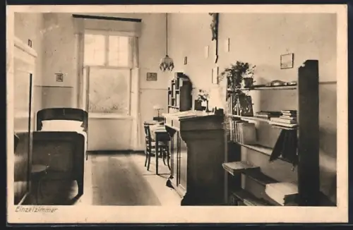 AK Dillingen a. Donau, Priesterseminar, Einzelzimmer
