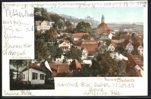 AK Dresden-Loschwitz, Schillerhaus