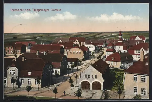 AK Ohrdruf, Teilansicht des Truppenlagers