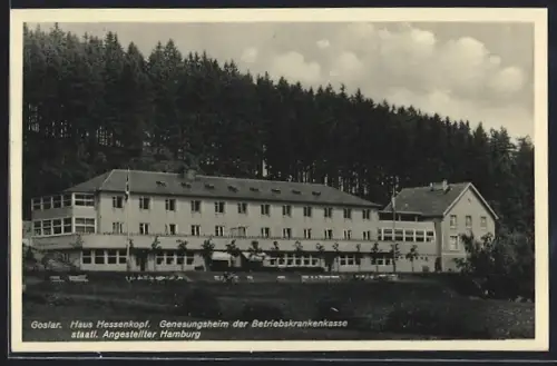 AK Goslar / Harz, Genesungsheim Haus Hessenkopf