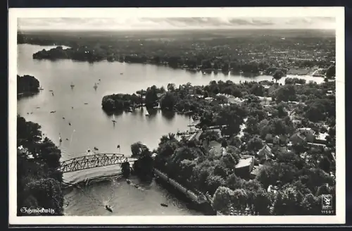 AK Berlin-Schmöckwitz, Fliegeraufnahme