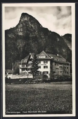 AK Oberammergau, Hotel Osterbichl mit Kofel