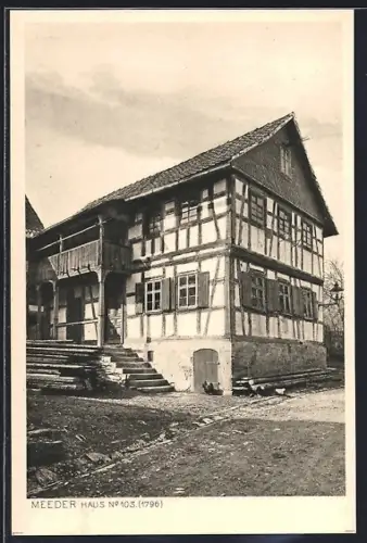 AK Meeder, Haus No. 103, erb. 1796