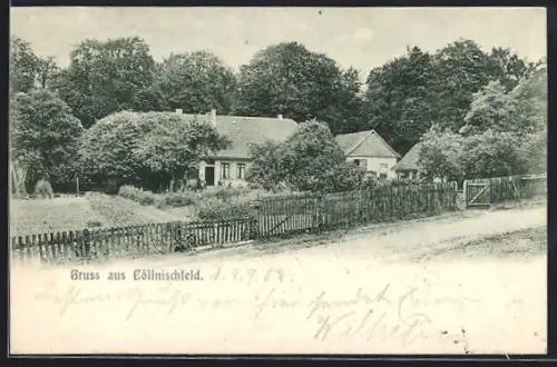 AK Cöllnischfeld, Partie mit Wohnhaus