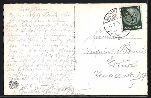 AK Ahrtal / Dernau, Ortsansichten, Weinberg-Terrassen, Bunte Kuh