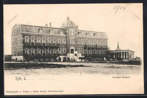 AK Kampen /Sylt, Kurhaus mit Anlagen
