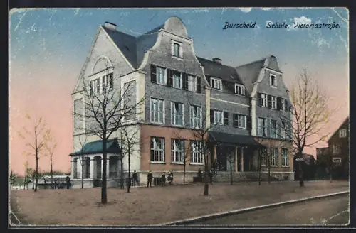AK Burscheid / Rheinl., Schule in der Victoriastrasse