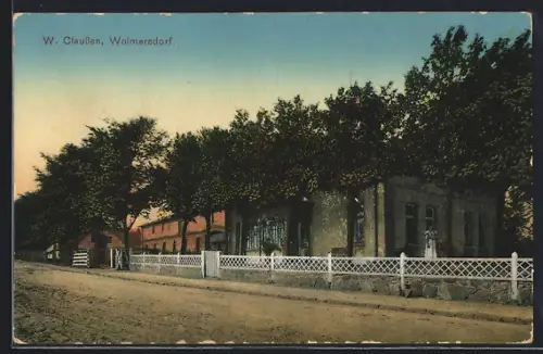 AK Wolmersdorf, Gasthaus W. Claussen