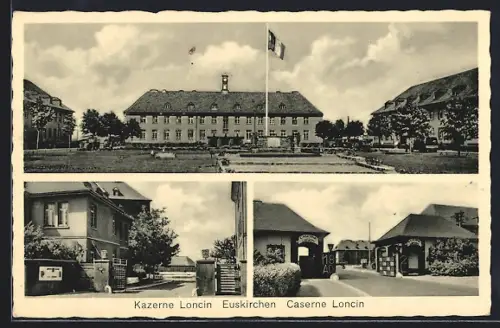 AK Euskirchen, Kaserne Loncin, Eingangsportal, Gesamtansicht