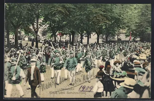 AK Hannover, Parade beim Schützenfest