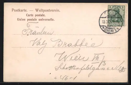 AK Köln-Neustadt, Hohenzollernring, Strassenbahn, prächtige Wohnhäuser