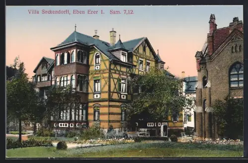 AK Cannstatt, Villa Seckendorff Eben Ezer 1.