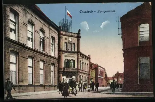 AK Enschede, Blick in die Langestraat