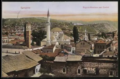 AK Sarajewo, Begova Moschee und Castel