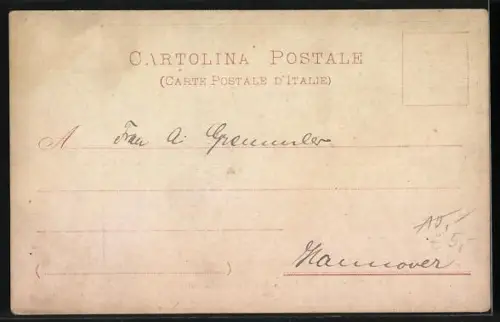 AK Sampierdarena, La Lanterna e i Bagni Marghertia, Leuchtturm mit Strand