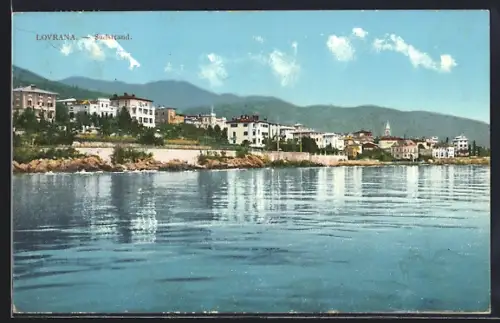 AK Lovrana, Südstrand