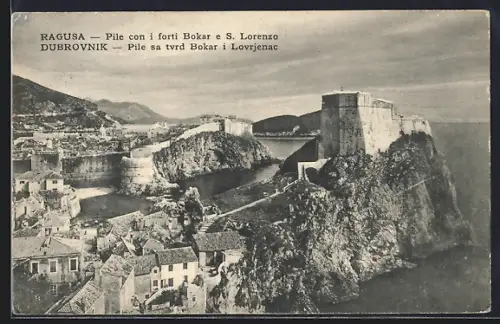 AK Dubrovnik, Pile sa tvrd Bokar i Lovrjenac