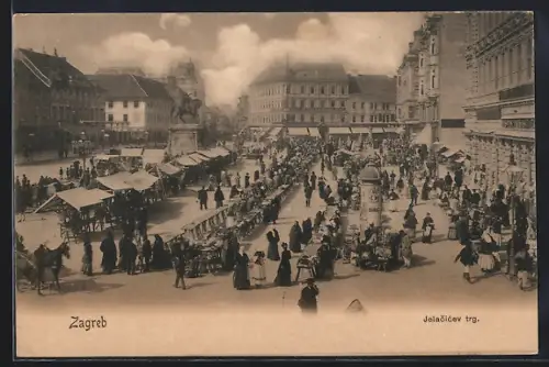 AK Zagreb, Jelacicev trg.