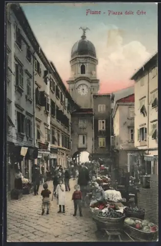 AK Fiume, Piazza delle Erbe
