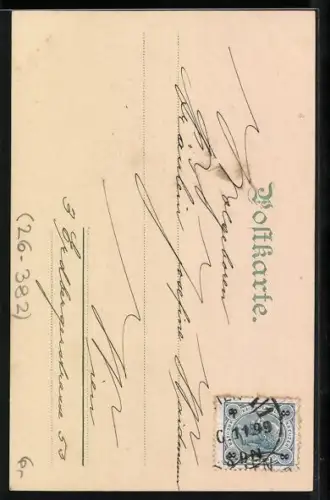 AK Hochzeitspaar mit Bräutigam in Uniform