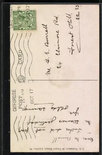 AK Super-Zeppelin brought down in Flames at Potters Bar 1916