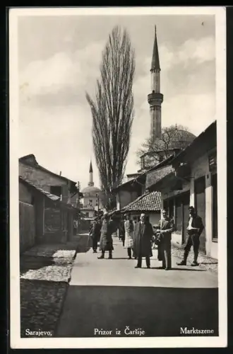 AK Sarajewo, Prizor iz Carsije, Marktszene