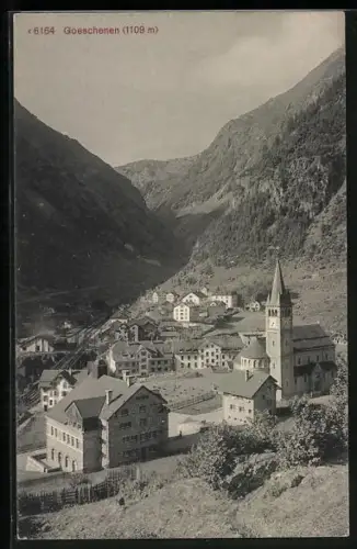 AK Göschenen, Ortsansicht