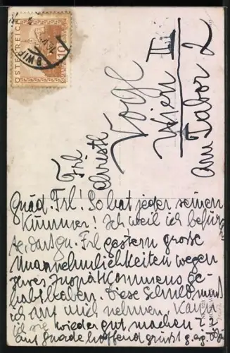 Künstler-AK M.Munk Nr. 923: Erster Kummer, weinendes Kleinkind mit Puppe in der Hand
