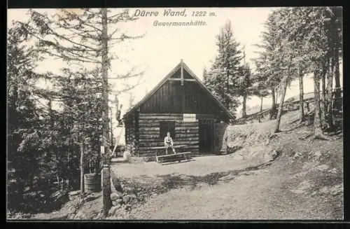 AK Gauermannhütte an der Dürren Wand