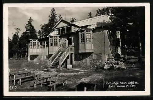 AK Hochkogelhaus auf der Hohen Wand