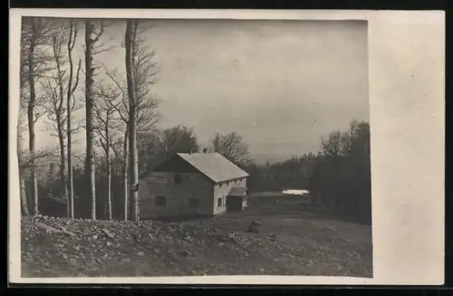 AK Franz Krebs Schutzhaus am Schöpfl