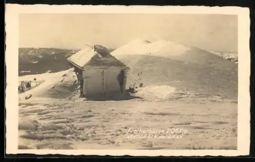 AK Fischerhütte, Berghütte Sektion Ö. T. K. des D. Ö. A. V.