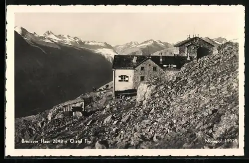 AK Breslauer Haus, Berghütte im Ötztal