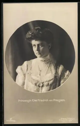 AK Prinzessin Eitel Friedrich von Preussen