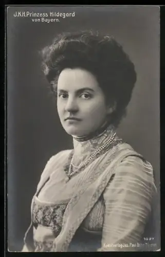 AK Prinzessin Hildegard von Bayern