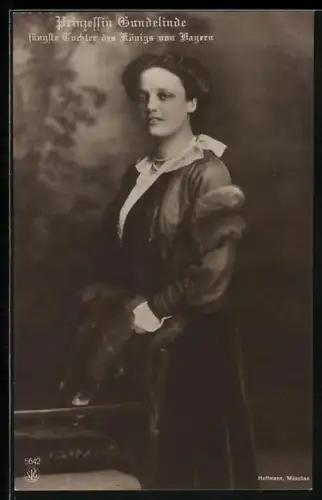 AK Prinzessin Gundelinde von Bayern
