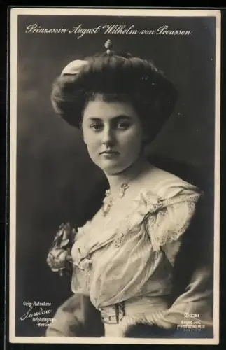 AK Prinzessin August Wilhelm von Preussen