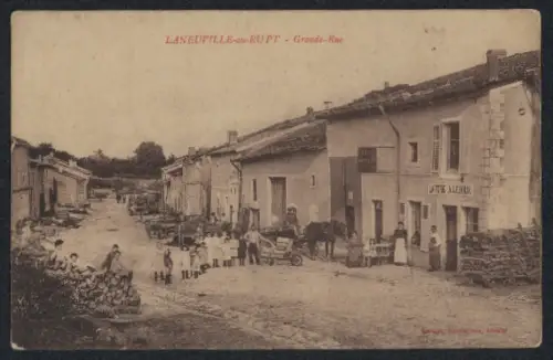AK Laneuville-au-Rupt, Grande-Rue, Strassenpartie