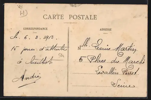 AK Lérouville, Rue Grande, Strassenpartie