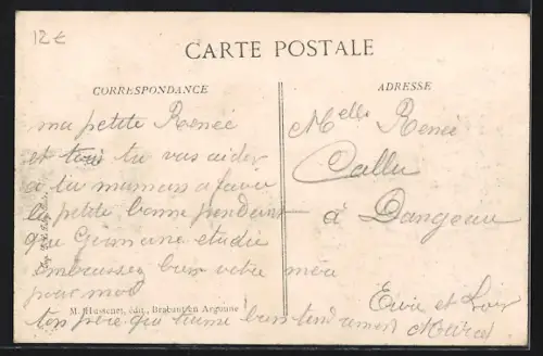 AK Montzeville /Argonne, La Place de l`Ecole