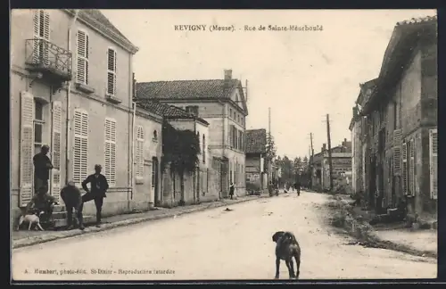 AK Revigny, Rue de Sainte Menehould