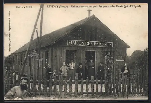 AK Revigny /Meuse, Maison de réception pour les parents de blessés