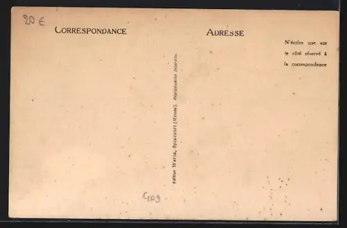 AK Spincourt, Rue du Faubourg, Strassenpartie