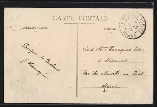 AK Brabant-en-Argonne, Rue Principale