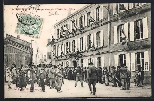 AK Montmédy, Inauguration de l`Ecole des Filles