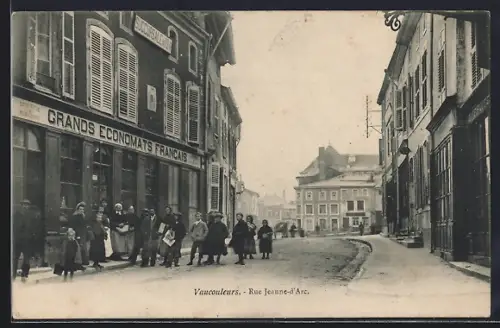 AK Vaucouleurs, Grands Economats Francais, Rue Jeanne-d`Arc