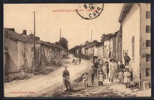 AK Laneuville-au-Rupt, Rue Haute