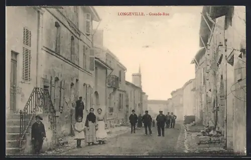 AK Longeville, Grande-Rue