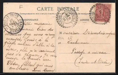 AK Longeville, Grande-Rue