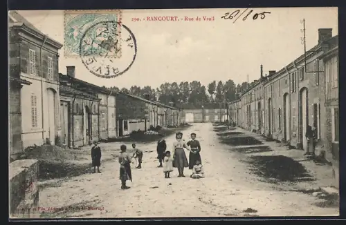 AK Rancourt, Rue de Vroil